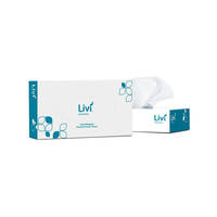Livi Essentials Hypoallergenic Facial Tissues 2 Ply 100 Sheets