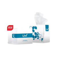 Livi Essentials Hypoallergenic Facial Tissues 2 Ply 90 Sheets Cube 