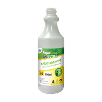 RapidClean Ultra Spray &amp; Wipe 500mL Spray Bottle Empty (141451)