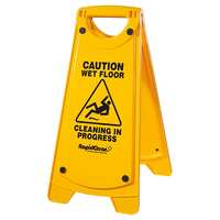 IW-101RP Rapid Nonslip A-Frm Caution Sign Yellow
