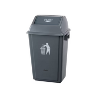 BB-60FGY 60 Litre Flip Bin Grey