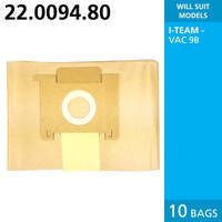 VAC 9B PAPER BAGS TO SUIT (10 BAGS)