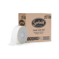 Sorbent Professional Jumbo Toilet Tissue 2 Ply 250m