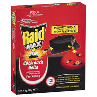 RAID ROACH BAIT 6x30G (12 BAITS PER PACK