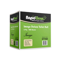 RapidClean Image 2Ply 400S Toilet Roll X48