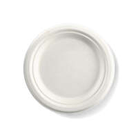 BioPak 18cm / 7&quot; Round Biocane Plate X1000