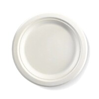 23cm (9&quot;) round plate - white