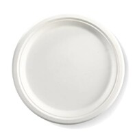 25cm (10&quot;) round plate - white