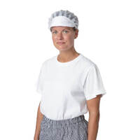 Whites Peaked Hair Net Hat White