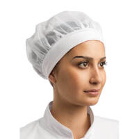 Whites Unisex Comfy Hair Net Hat White