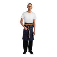 Southside Short Waist Apron Blue Denim 900mm