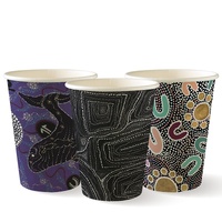Biopak Indigenous Art Series BioCups 12oz Single Wall (BC-12-CCAB-ART)