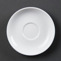 Olympia Whiteware Espresso Saucer - 3oz (Box 12)