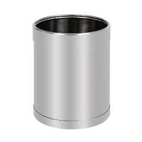 Bolero Stainless Steel Waste Paper Bin 10.2Ltr