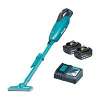 Makita 18V BRUSHLESS Stick Vacuum Kit - DC18RC + 2x BL1830B