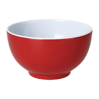 Olympia Kristallon Gala Colour Rim Melamine Bowl Red 125mm