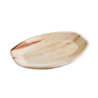 Fiesta Compostable Biodegradable Palm Leaf Oval Plates 360mm