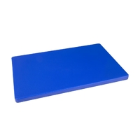 Hygiplas Extra Thick Low Density Chopping Board 450x300x20mm Blue