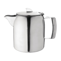 Olympia Airline Tea Pot Stainless Steel 1.6 Litre