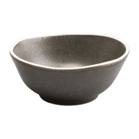 Olympia Chia Dipping Dish Charcoal 80mm