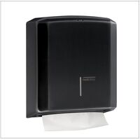 Paper Towel Dispenser Black Steel DT2106B