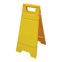 EDCO CONTRACTOR  BLANK SIGN - YELLOW