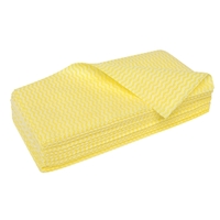 EDCO MERRIWIPE HEAVY DUTY WIPES 20PK - YELLOW (2X5=10)