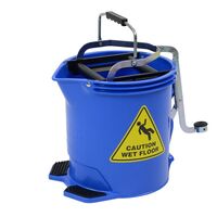 EDCO 15 LITRE WRINGER BUCKET - BLUE