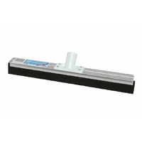 EDCO BLACK NEOPRENE FLOOR SQUEEGEE COMPLETE 45CM STANDARD WHITE FITTING