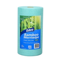 EDCO BAMBOO MERRIWIPE ROLLS - GREEN