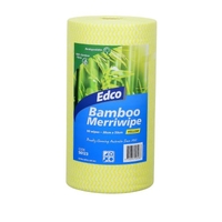 EDCO BAMBOO MERRIWIPE ROLLS - YELLOW