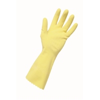 EDCO MERRISHINE FLOCK GLOVES LGE - YELLOW 1PR (12x12=144)