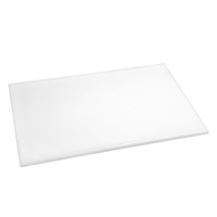 Hygiplas Antibacterial High Density Chopping Board 450x300x12mm White