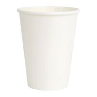 Fiesta Paper Coffee Cups 245ml 8oz White