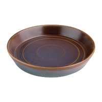 Olympia Cavolo Flat Round Bowls Iridescent 220mm (Pack of 4)