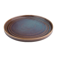 Olympia Cavolo Iridescent Flat Round Plate 270(Ø)mm (Box 4)