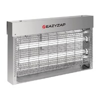 Eazyzap Brushed Stainless Steel bug zapper - 19watt