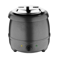 Apuro Graphite Grey Soup Kettle 10Ltr