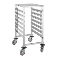 Vogue Gastronorm Racking Trolley 7 Level