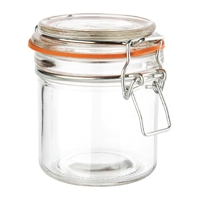 Vogue Clip Top Preserve Jars 285ml (Pack of 6)