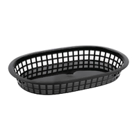 Olympia Oval Food Basket Black