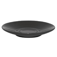 Olympia Cafe Espresso Saucers Charcoal 116.5mm