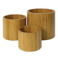 Olympia Bamboo Risers Set of 3