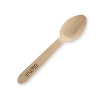 10cm coated tea spoon - FSC 100% - wood