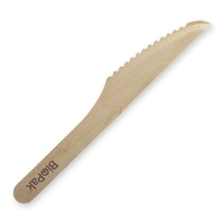 Biopak 16cm Wooden Knife (HY-16K)