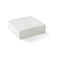 BioPak 2 Ply White Corner Embossed Cocktail Bionapkin X2000