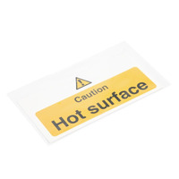 Vogue Caution Hot Surface Sign