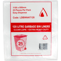 120LTR EXTRA H/DUTY NATURAL 1100 X 950MM