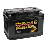 SuperCharge Gold Plus MF77H 12V 780CCA 80Ah Car Battery