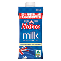 Norco Full Cream Milk (UHT) x24 Pack
